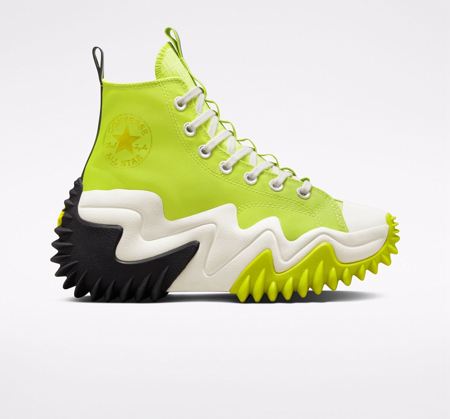 Converse Run Star Motion Platform Light Green | A27691X